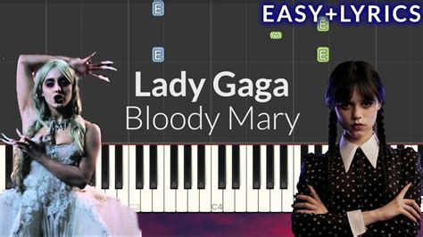 lyrics to bloody mary lady gaga youtube